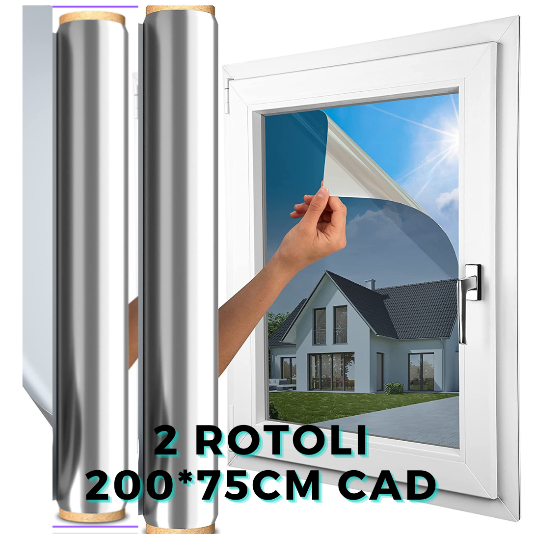 "Riflessi di Casa" La Pellicola Specchiata per Vetri