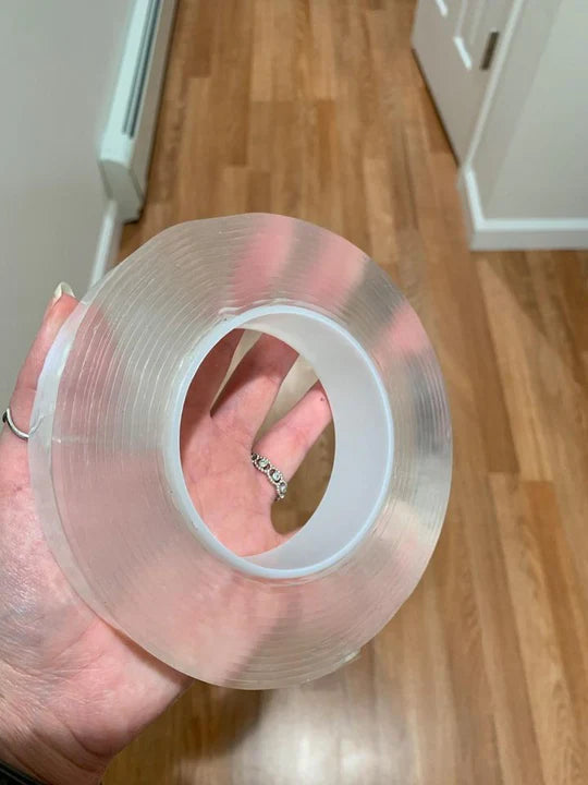 2 Rotoli di nastro Bi adesivo 4 max qualità premium