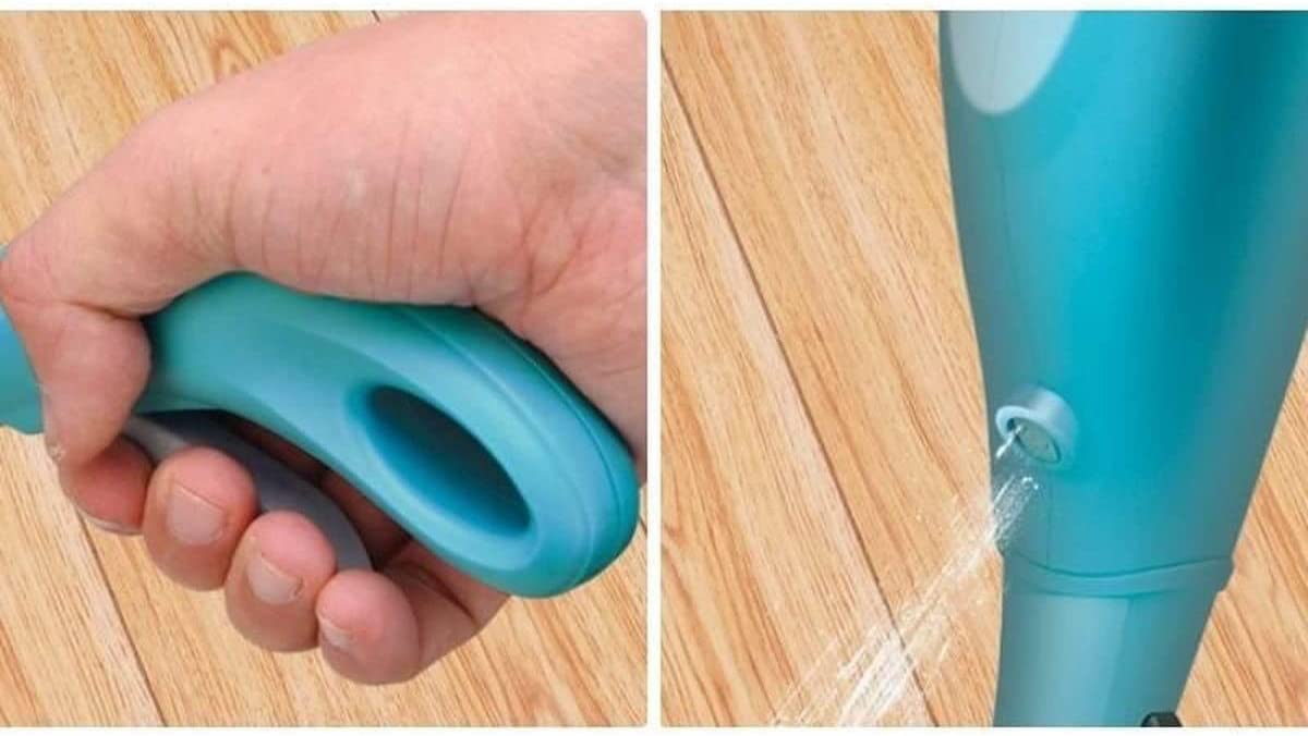 MOCIO SPRAY CON PANNO IN MICROFIBRA - PULIZAI IN UN PASSAGGIO