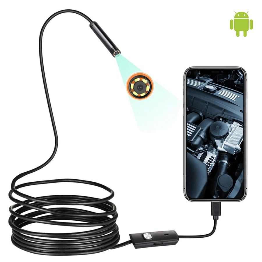 camera endoscopica per cellulare e pc