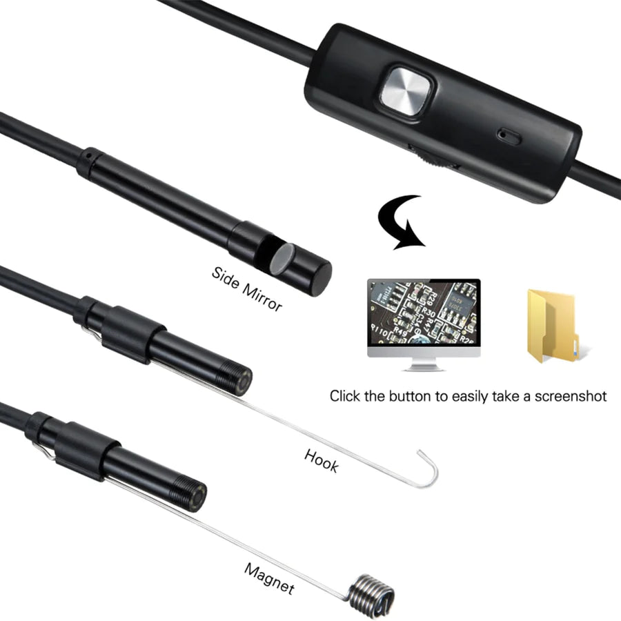 camera endoscopica per cellulare e pc