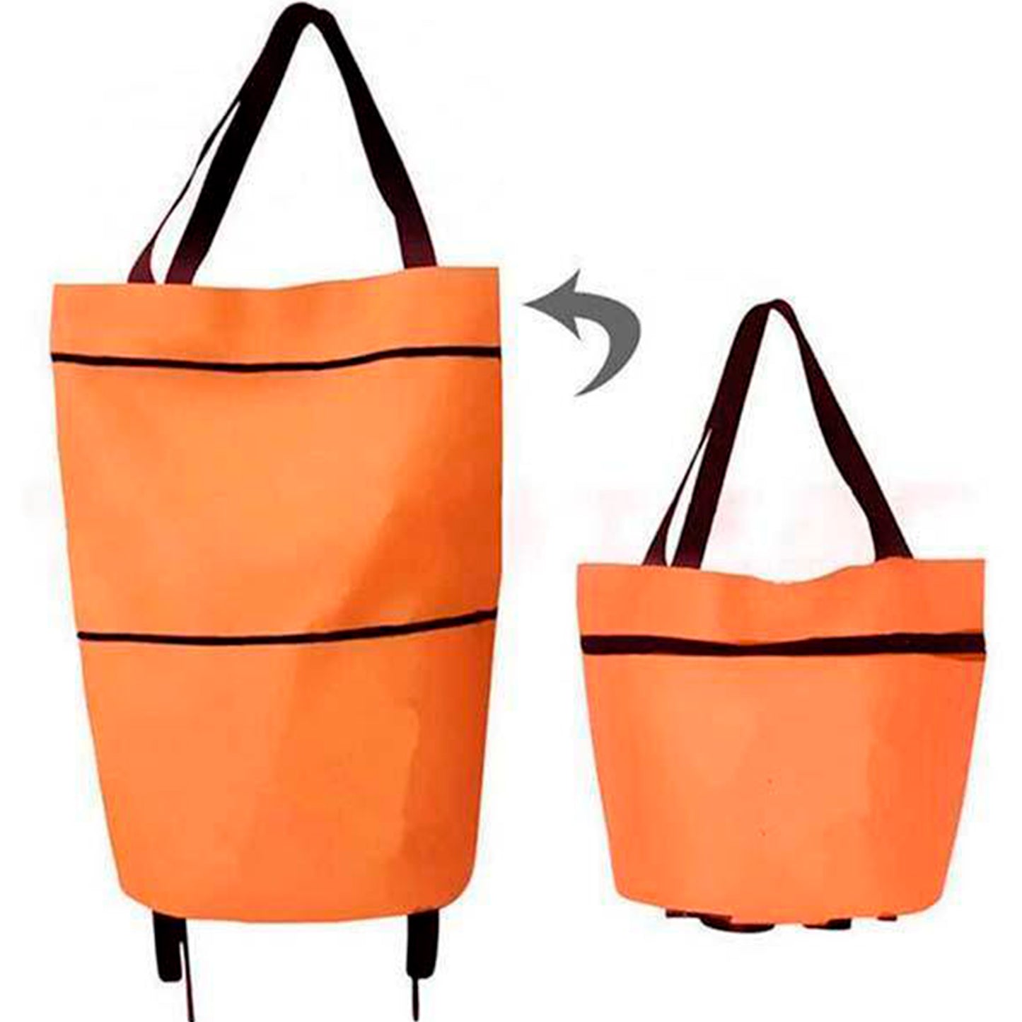 Carrello-borsa per la spesa 2 in 1