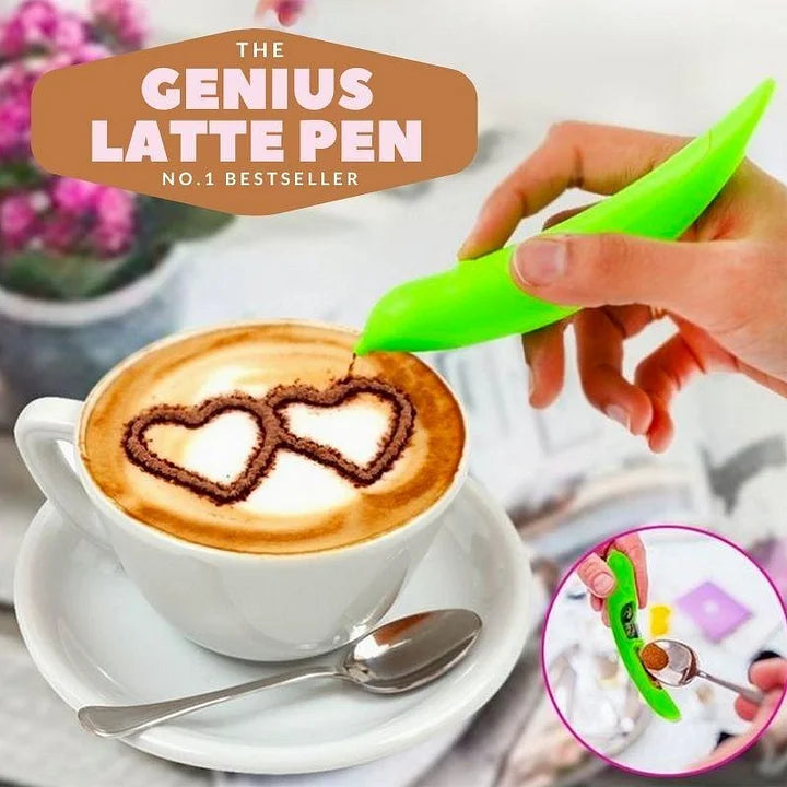 Genius Latte Pen -dai un tocco di felicità alla tua colazione